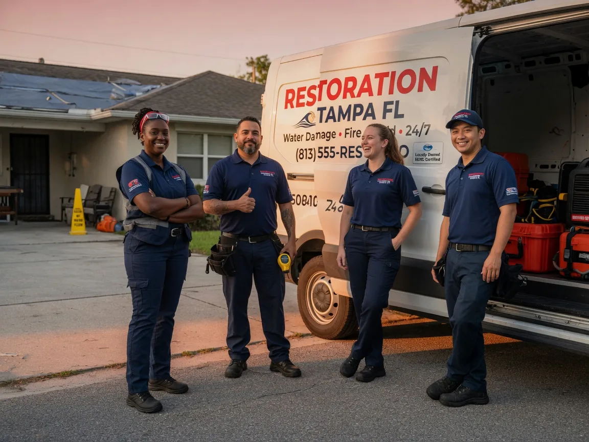 Water Damage Restoration company in Redcrest, CA